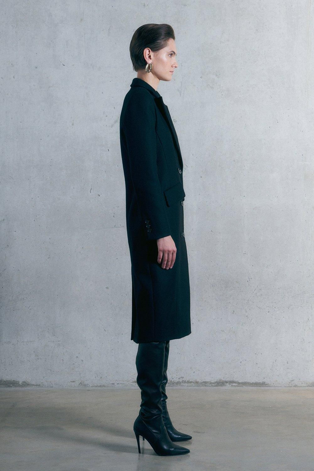 RID223 Wool Hourglass Coat - Image 2